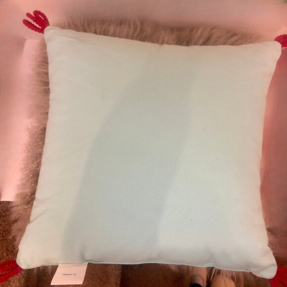 "Making Spirits Bright" throw pillow, a holiday-themed - Picture 6 of 9